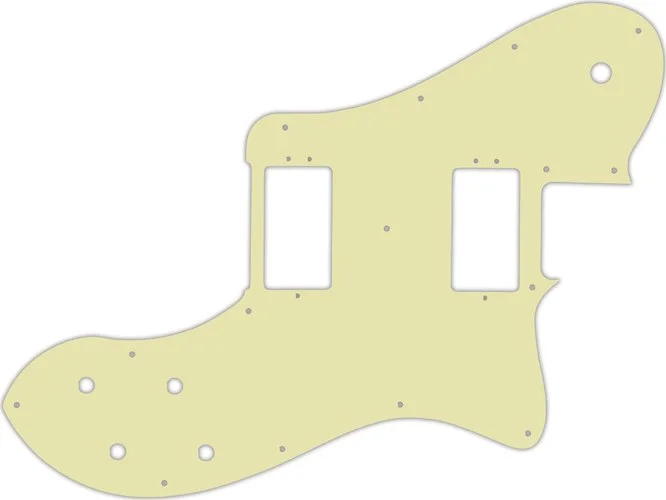 WD Custom Pickguard For Fender American Professional Deluxe Shawbucker Telecaster #34T Mint Green Th