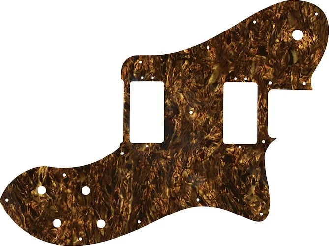 WD Custom Pickguard For Fender American Professional Deluxe Shawbucker Telecaster #28TBP Tortoise Brown Pearl
