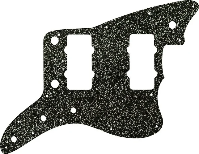 WD Custom Pickguard For Fender American Professional Jazzmaster #60BS Black Sparkle 