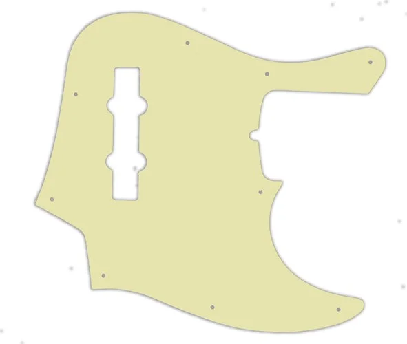 WD Custom Pickguard For Fender American Deluxe 21 Fret Jazz Bass#34 Mint Green 3 Ply