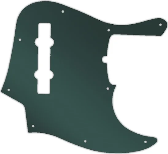 WD Custom Pickguard For Fender American Deluxe 21 Fret 5 String Jazz Bass #10S Smoke Mirror