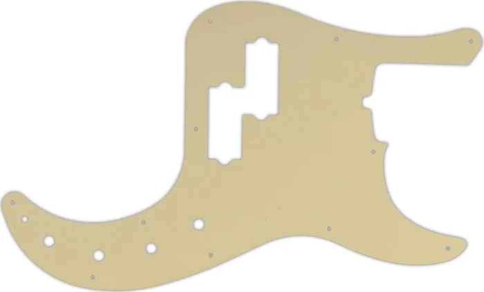 WD Custom Pickguard For Fender American Deluxe 21 Fret Precision Bass #06B Cream/Black/Cream