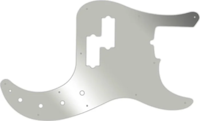 WD Custom Pickguard For Fender American Deluxe 21 Fret Precision Bass #10 Mirror
