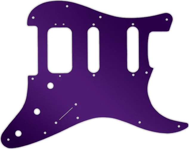 WD Custom Pickguard For Fender American Deluxe Stratocaster #10PR Purple Mirror