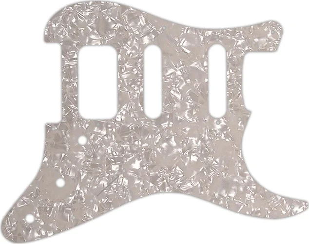 WD Custom Pickguard For Fender American Deluxe Stratocaster #28A Aged Pearl/White/Black/White