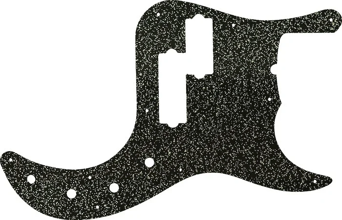 WD Custom Pickguard For Fender American Deluxe 5 String Precision Bass #60BS Black Sparkle 