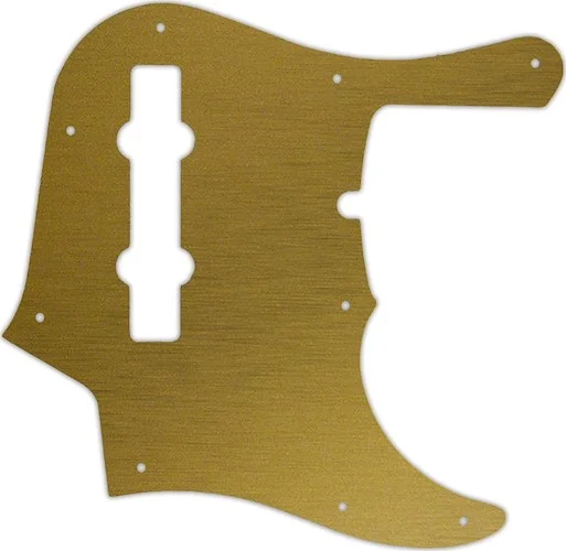 WD Custom Pickguard For Fender American Deluxe 1995-Present 22 Fret 5 String Jazz Bass #14 Simulated