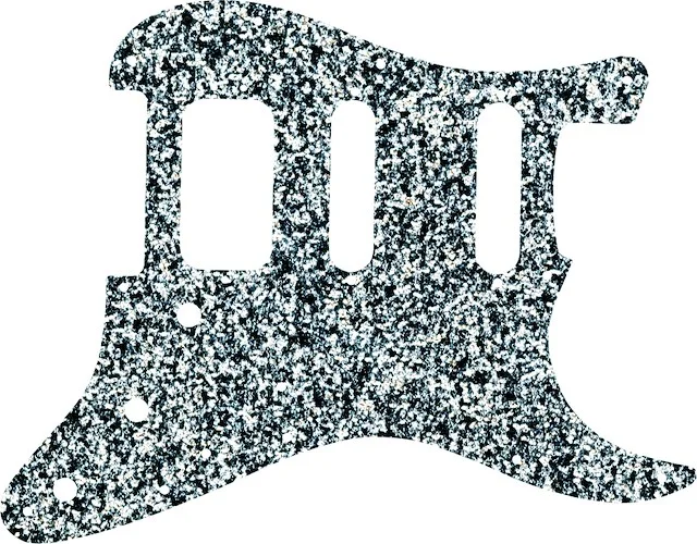 WD Custom Pickguard For Fender American Deluxe Stratocaster #60SS Silver Sparkle 