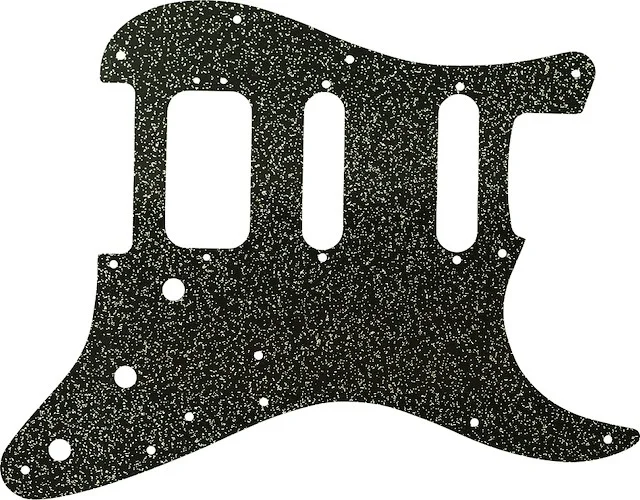 WD Custom Pickguard For Fender American Deluxe Stratocaster #60BS Black Sparkle 