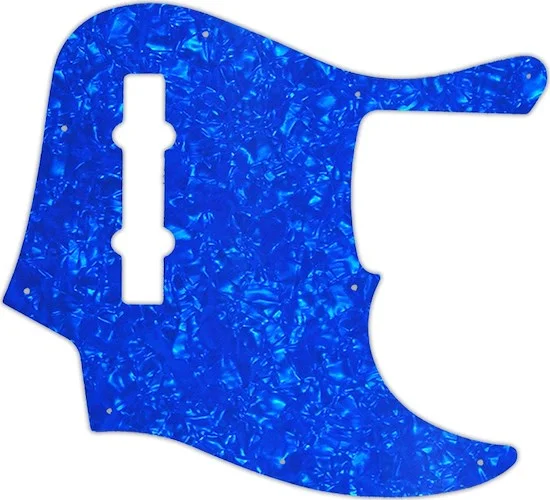 WD Custom Pickguard For Fender American Elite 5 String Jazz Bass V #28BU Blue Pearl/White/Black/Whit