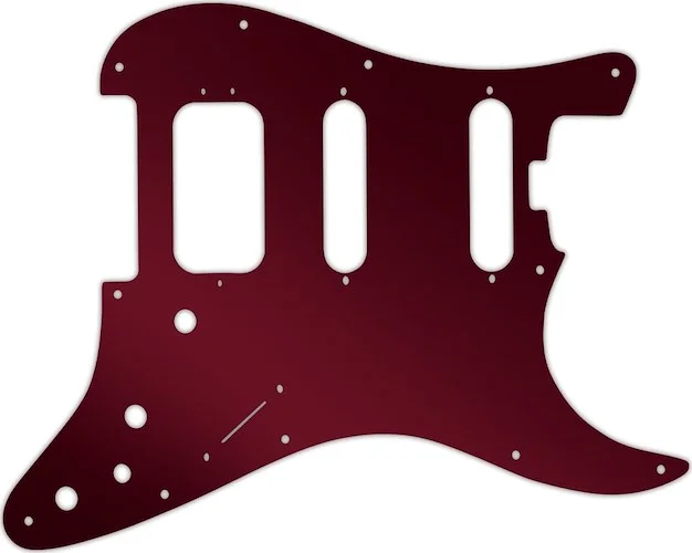 WD Custom Pickguard For Fender American Elite Stratocaster HSS #10R Red Mirror