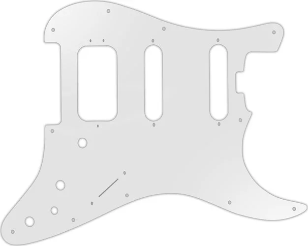 WD Custom Pickguard For Fender American Elite Stratocaster HSS #22 Translucent Milk White