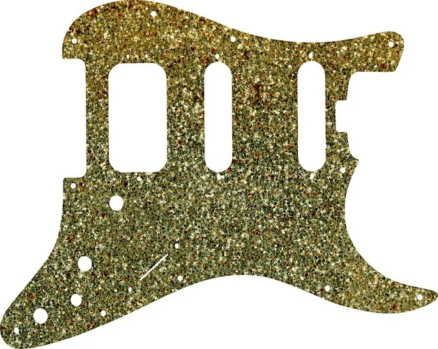 WD Custom Pickguard For Fender American Elite Stratocaster HSS #60GS Gold Sparkle 