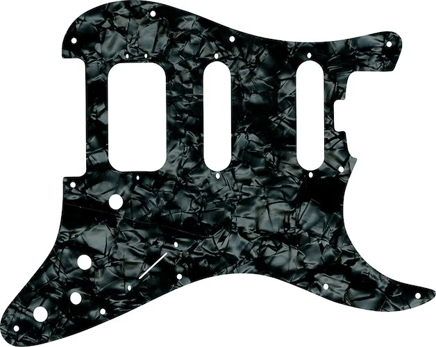 WD Custom Pickguard For Fender American Elite Stratocaster HSS #28JBK Jet Black Pearl