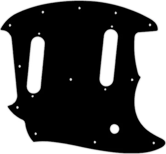 WD Custom Pickguard For Fender American Performer Mustang #39 Black/Cream/Black/Cream/Black