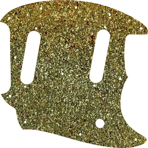 WD Custom Pickguard For Fender American Performer Mustang #60GS Gold Sparkle 