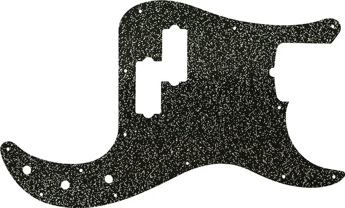 WD Custom Pickguard For Fender American Performer Precision Bass #60BS Black Sparkle 