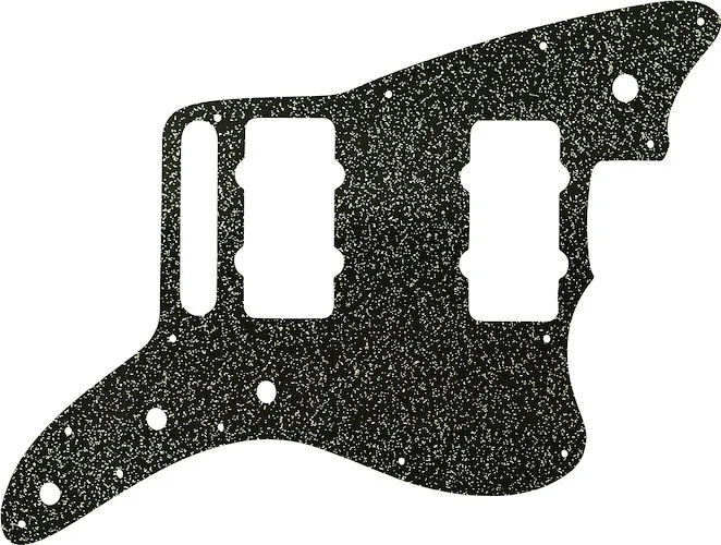 WD Custom Pickguard For Fender American Special Jazzmaster #60BS Black Sparkle 