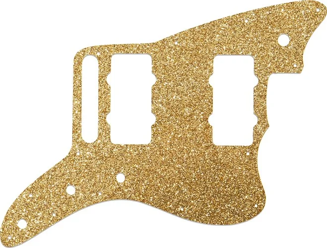 WD Custom Pickguard For Fender American Special Jazzmaster #60RGS Rose Gold Sparkle 