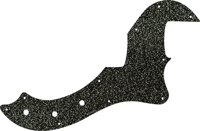 WD Custom Pickguard For Fender American Standard Dimension Bass IV #60BS Black Sparkle 