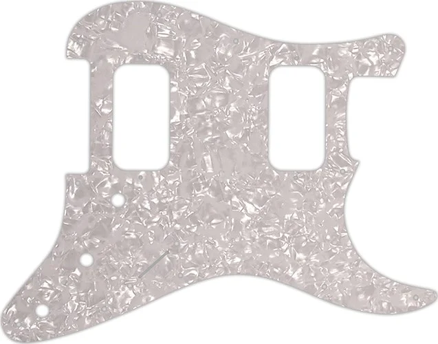 WD Custom Pickguard For Fender Big Apple Or Double Fat Stratocaster #28 White Pearl/White/Black/Whit