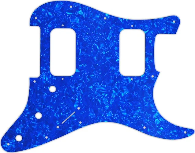 WD Custom Pickguard For Fender Big Apple Or Double Fat Stratocaster #28BU Blue Pearl/White/Black/Whi