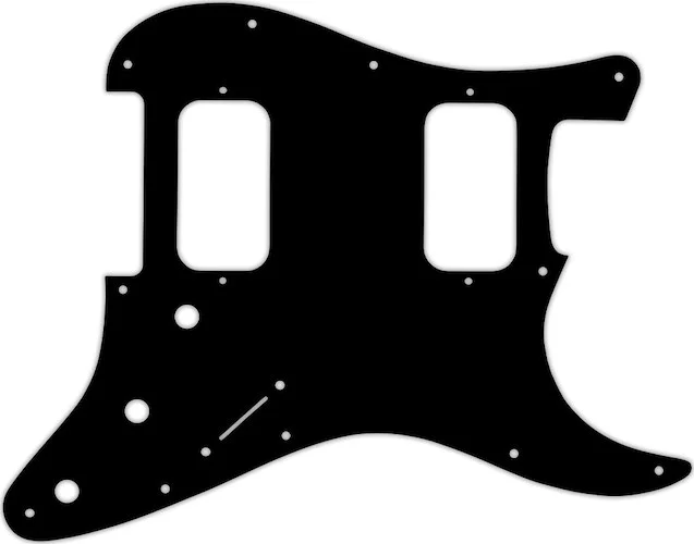 WD Custom Pickguard For Fender Big Apple Or Double Fat Stratocaster #38 Black/Cream/Black