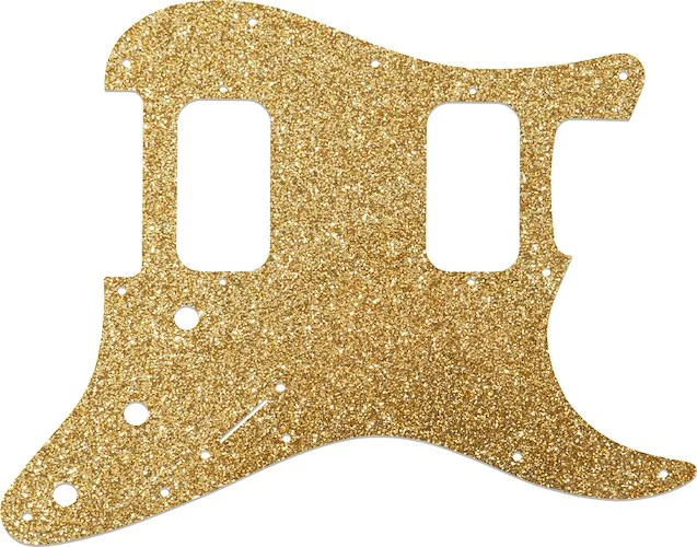 WD Custom Pickguard For Fender Big Apple Or Double Fat Stratocaster #60RGS Rose Gold Sparkle 