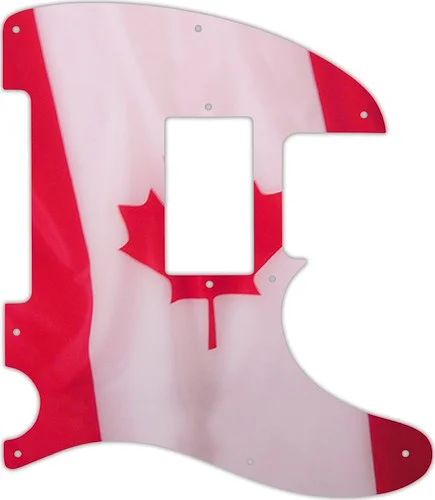 WD Custom Pickguard For Fender Blacktop Telecaster #G11 Canadian Flag Graphic