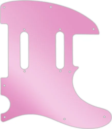 WD Custom Pickguard For Fender Blacktop Baritone Telecaster #10P Pink Mirror