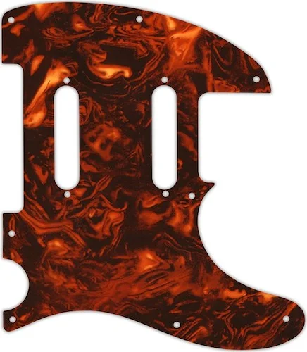 WD Custom Pickguard For Fender Blacktop Baritone Telecaster #05F Faux Tortiose