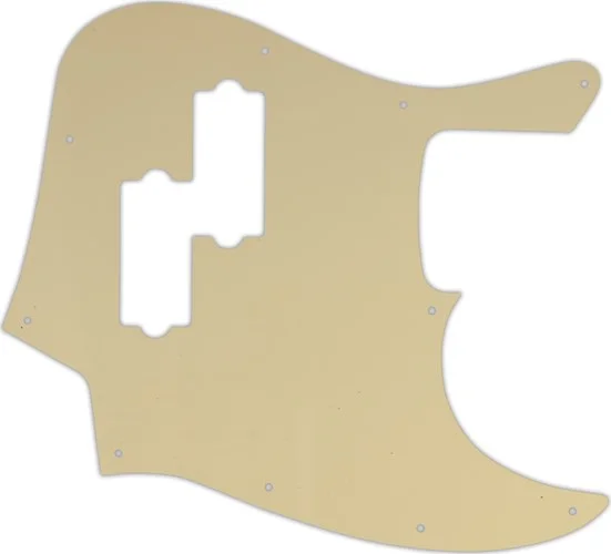 WD Custom Pickguard For Fender Blacktop Jazz Bass #06 Cream