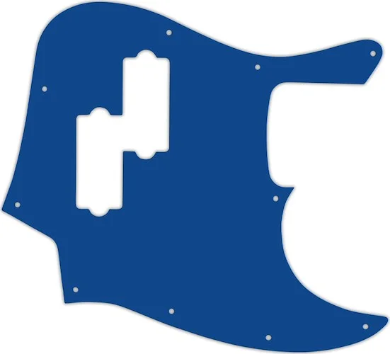 WD Custom Pickguard For Fender Blacktop Jazz Bass #08 Blue/White/Blue