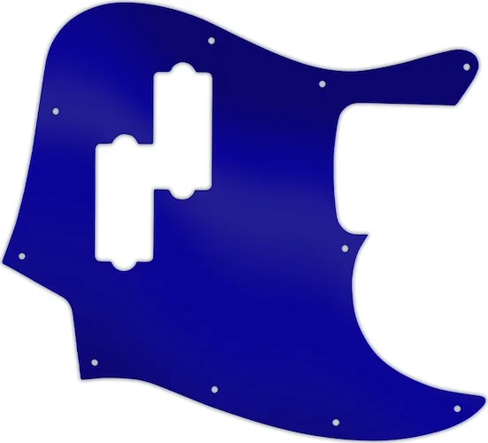 WD Custom Pickguard For Fender Blacktop Jazz Bass #10DBU Dark Blue Mirror