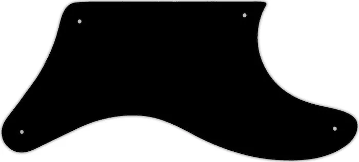 WD Custom Pickguard For Fender Cabronita Precision Bass #03Y Black/Yellow/Black