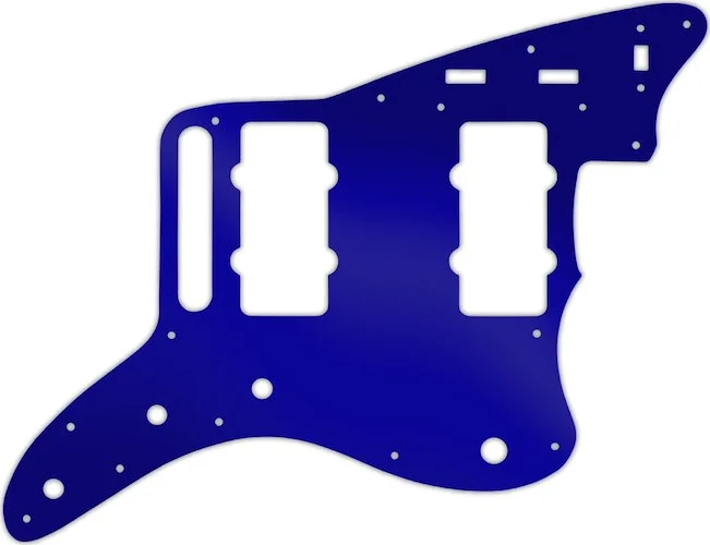 WD Custom Pickguard For Fender Classic Player Jazzmaster Special #10DBU Dark Blue Mirror