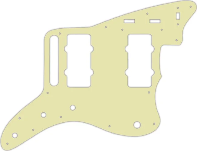 WD Custom Pickguard For Fender Classic Player Jazzmaster Special #34 Mint Green 3 Ply