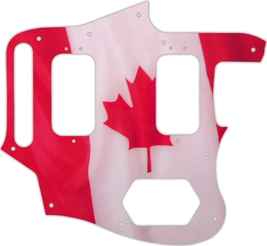 WD Custom Pickguard For Fender Classic Player Jaguar Special HH #G11 Canadian Flag Graphic