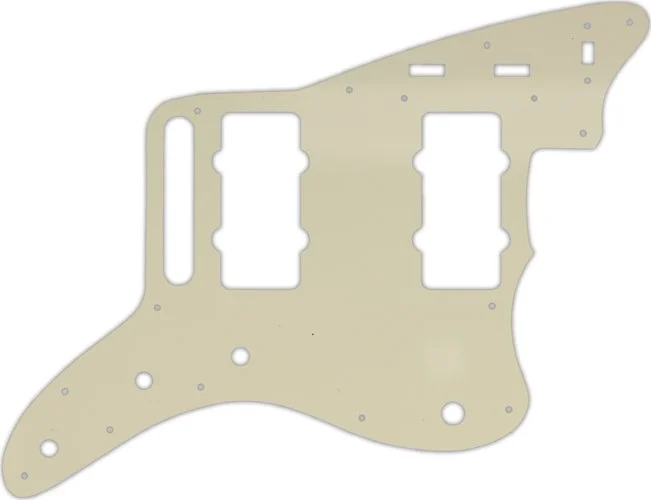 WD Custom Pickguard For Fender Classic Player Jazzmaster Special #55 Parchment 3 Ply