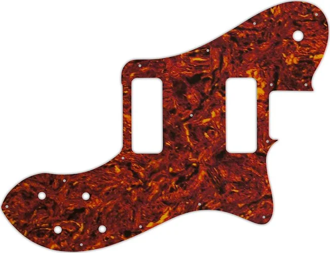 WD Custom Pickguard For Fender Classic Player Telecaster Deluxe Black Dove #05P Tortoise Shell/Parch