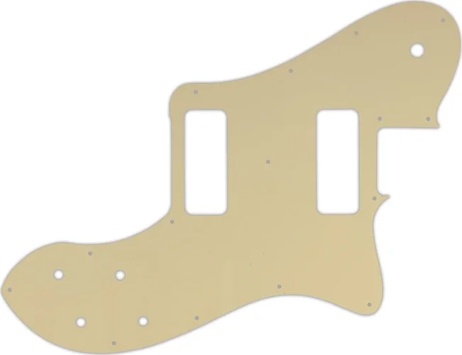 WD Custom Pickguard For Fender Classic Player Telecaster Deluxe Black Dove #06 Cream