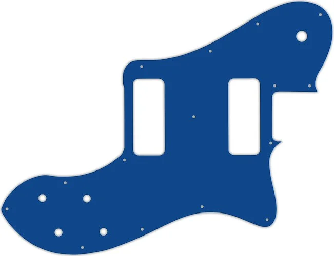 WD Custom Pickguard For Fender Classic Player Telecaster Deluxe Black Dove #08 Blue/White/Blue