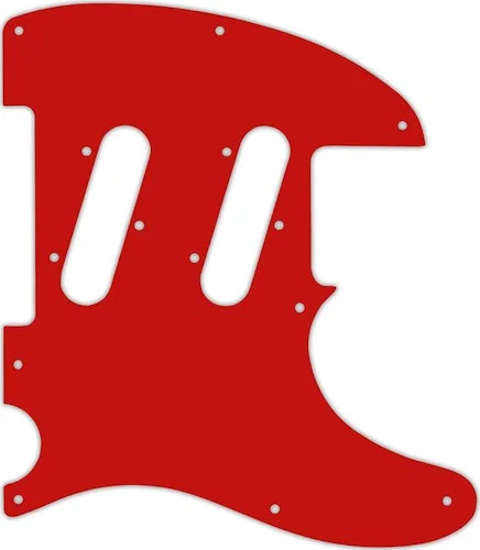 WD Custom Pickguard For Fender Classic Player Triple Telecaster #07 Red/White/Red