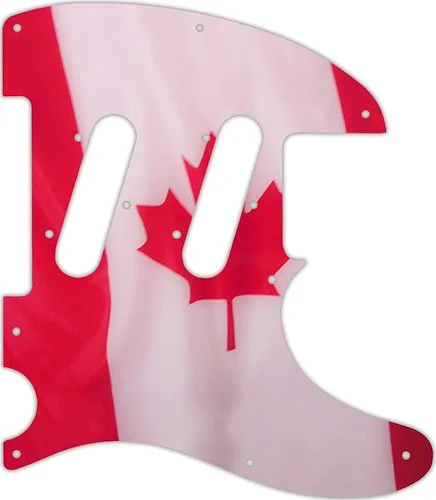 WD Custom Pickguard For Fender Classic Player Triple Telecaster #G11 Canadian Flag Graphic