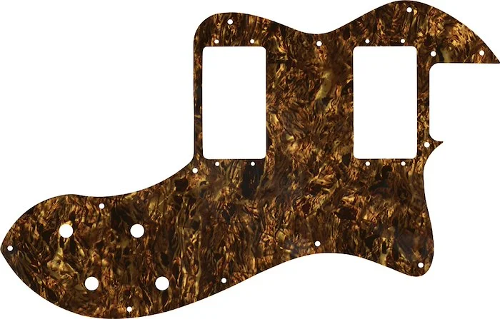 WD Custom Pickguard For Fender Classic Player Telecaster Thinline Deluxe #28TBP Tortoise Brown Pearl