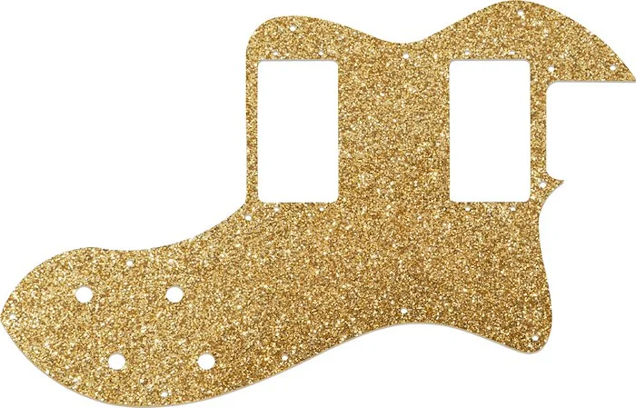 WD Custom Pickguard For Fender Classic Player Telecaster Thinline Deluxe #60RGS Rose Gold Sparkle 