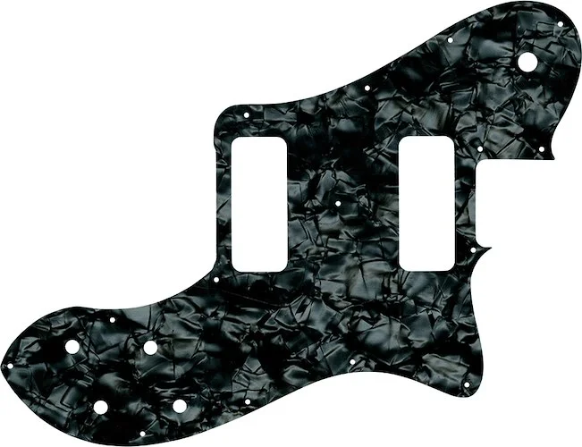 WD Custom Pickguard For Fender Classic Player Telecaster Deluxe Black Dove #28JBK Jet Black Pearl