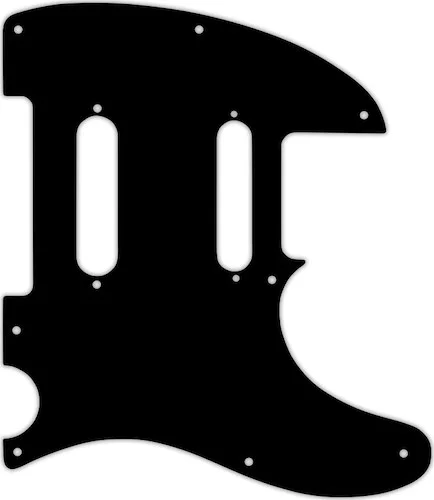 WD Custom Pickguard For Fender Deluxe Nashville Telecaster #01 Black