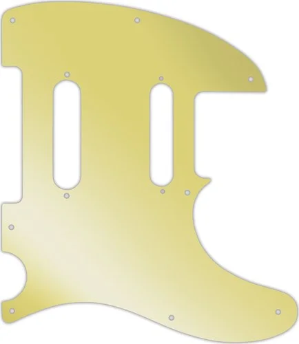 WD Custom Pickguard For Fender Deluxe Nashville Telecaster #10GD Gold Mirror