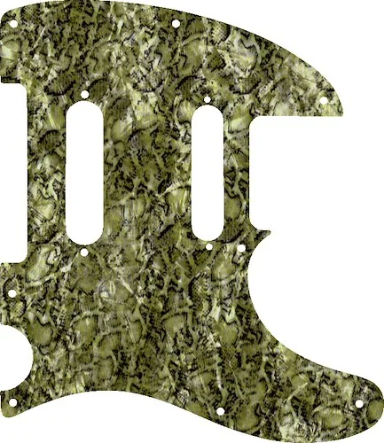 WD Custom Pickguard For Fender Deluxe Nashville Telecaster #31 Snakeskin